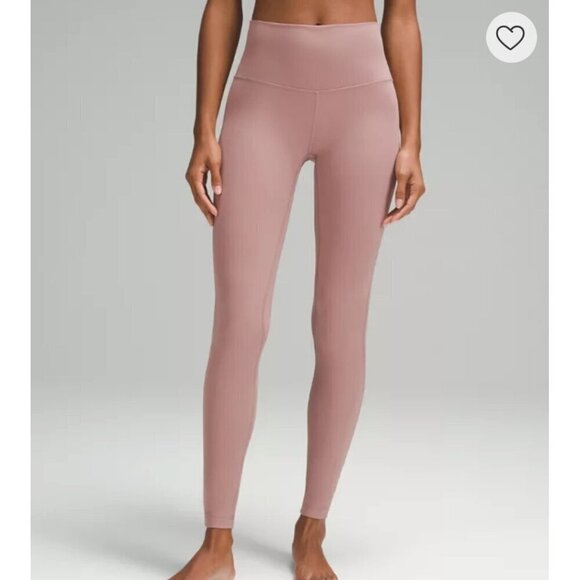 Lululemon Double layers Align leggings 29", Beige, Size 10 A112 - Picture 1 of 10